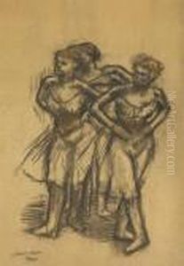Trois Danseuses by Edgar Degas