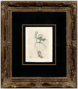Degas Danse Dessin by Edgar Degas