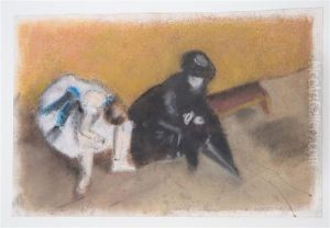 Dancer On Bench by Edgar Degas