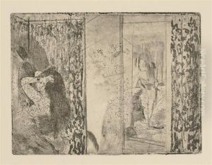 Loges D'actrices by Edgar Degas