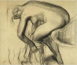 Femme S'essuyant by Edgar Degas