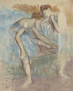 Danseuses Au Repos by Edgar Degas