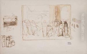 Scene Biblique by Edgar Degas