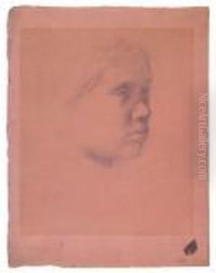 Portrait Von Rene De Gas (?) by Edgar Degas