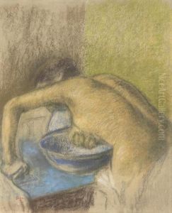 Femme A Sa Toilette by Edgar Degas