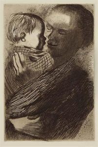 Loge D'actrice Etching And Aquatint, Printed After Cancellation by Edgar Degas