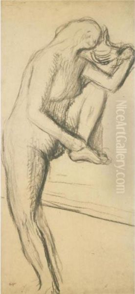 Femme Nue Assise - view 1