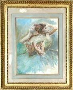 Two Ballet Girls by Edgar Degas