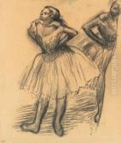 Deux Danseuses Debout - view 1