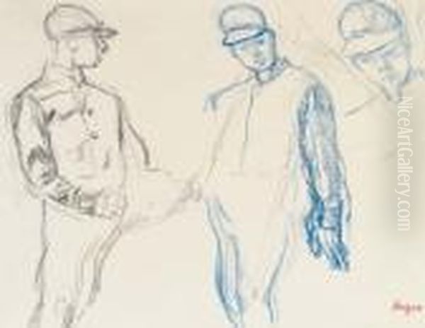 Jockeys (trois Etudes) - view 1