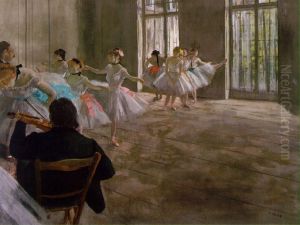 Dance School by Edgar Degas