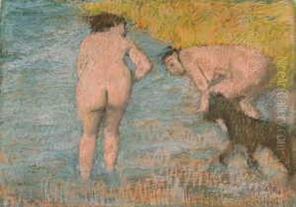 Deux Femmes Au Bain - view 1