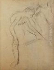 Due Ballerine A Riposo - (1898 C.a)
