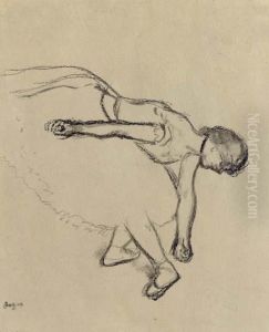 Danseuse En Scene by Edgar Degas