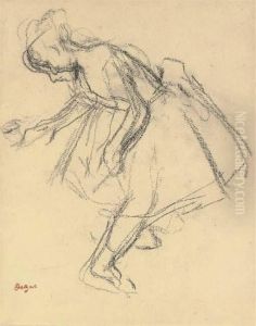 Etude De Danseuse by Edgar Degas