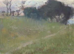 Paysage by Edgar Degas