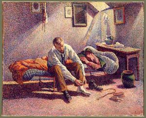 Morning Interior 1890 by Maximilien Luce