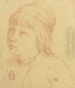 Tete D'enfant, D'apres Un Maitre Italien Du Xveme Siecle Tete D'enfant, D'apres Un Maitre Italien Du Xveme Siecle