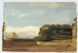Paysage D'italie by Edgar Degas