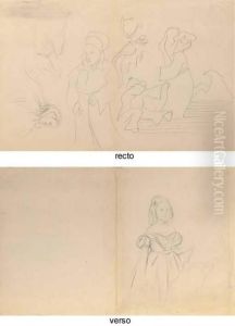 Etudes De Personnages (recto/verso)