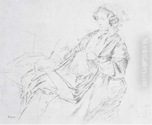 Dame Agee (delteil 6; Reed & Shapiro 10) by Edgar Degas