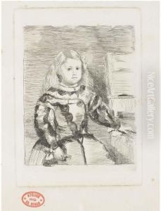 L'infante Margarita, D'apres Velazquez (delteil 12; Reed &amp; Shapiro 16)