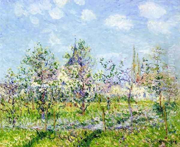 Flowering Orchard, Spring - view 1