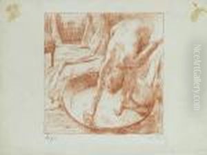 Le Bain (reed/shapiro P 1) by Edgar Degas