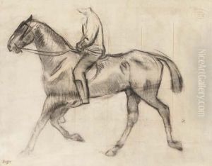 Cavalier by Edgar Degas