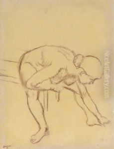 Femme Assise by Edgar Degas