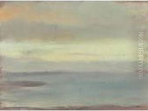 Marine, Soleil Couchant by Edgar Degas
