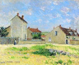 Landscape, near Auxerre by Gustave Loiseau