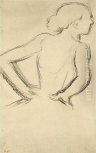 Danseuse (buste) by Edgar Degas