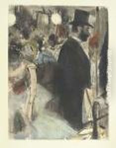 La Famille Cardinal by Edgar Degas