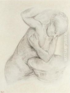Femme A Sa Toilette by Edgar Degas