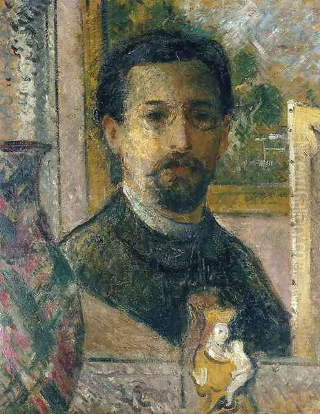 Self Portrait with Statuette - view 1