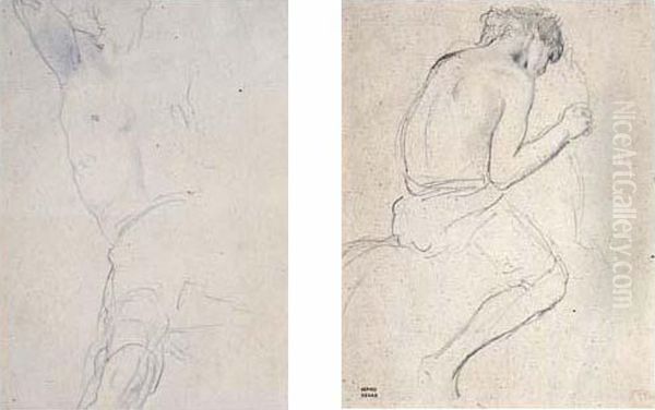 Etude D'homme A Cheval (recto) - view 1