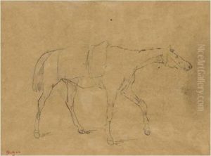 Apres La Course by Edgar Degas