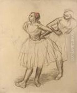 Deux Danseuses by Edgar Degas