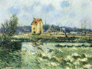 Waterfall at St. Martin, Pontoise