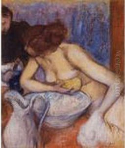 La Toilette by Edgar Degas