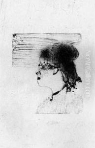 [chanteuse De Cafe-concert. (mlle Becat ?)]. Vers 1877-1878. by Edgar Degas