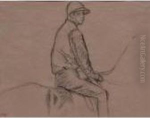 Jockey by Edgar Degas