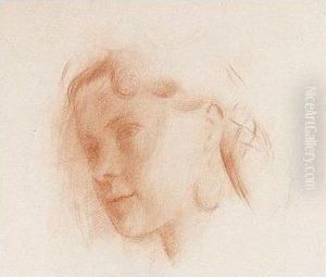 Portrait De Femme by Edgar Degas