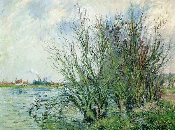 Willows, Banks of the Oise - view 1