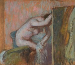 La Toilette Apres Le Bain by Edgar Degas