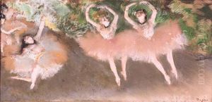 Scene De Ballet by Edgar Degas