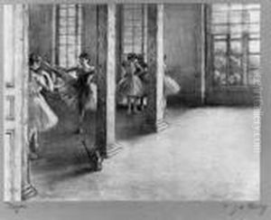 La Rptition De Danse, By Georges William Thornley by Edgar Degas