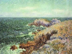 The Rocks of Saint-Lunaire by Gustave Loiseau