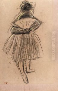 Danseuse L'ventail by Edgar Degas